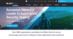 Desktop Screenshot of blackducksoftware.com
